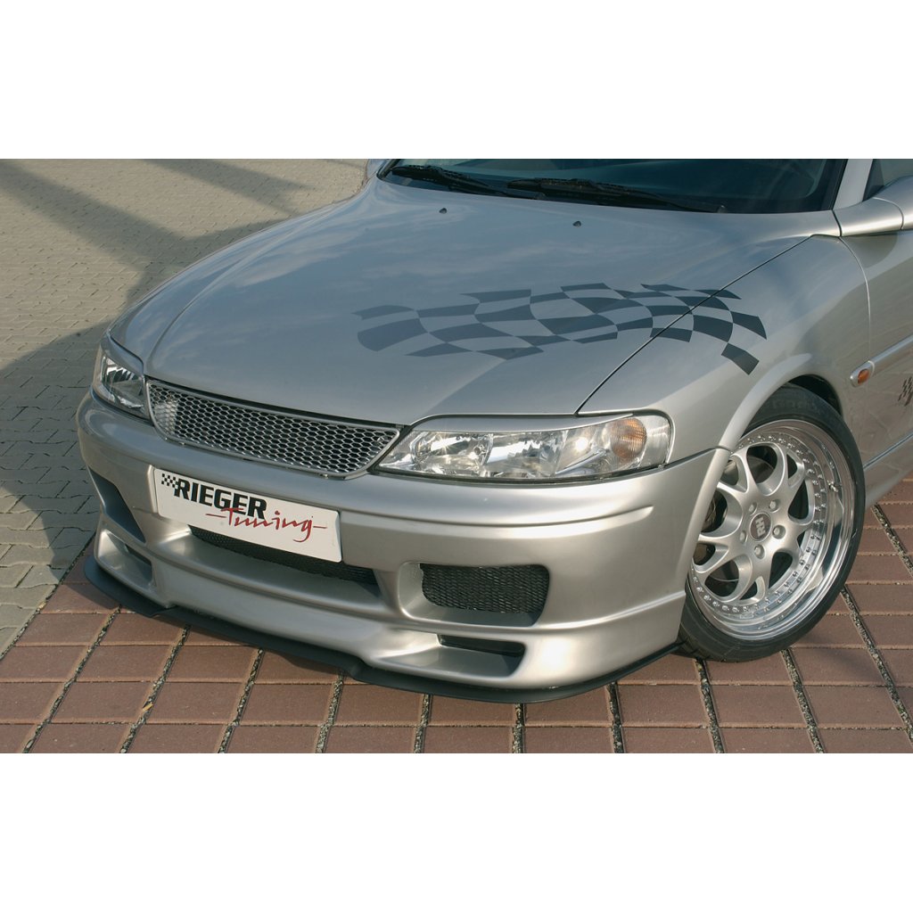 Rieger lipa pod přední nárazník Rieger pro Opel Vectra B caravan, hatchback, notchback, plast ABS bez povrchové úpravy
