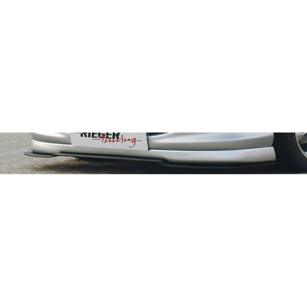 Rieger lipa pod přední nárazník Rieger pro Peugeot 206 convertible CC, sedan, 09/98-05/06, plast ABS bez povrchové úpravy