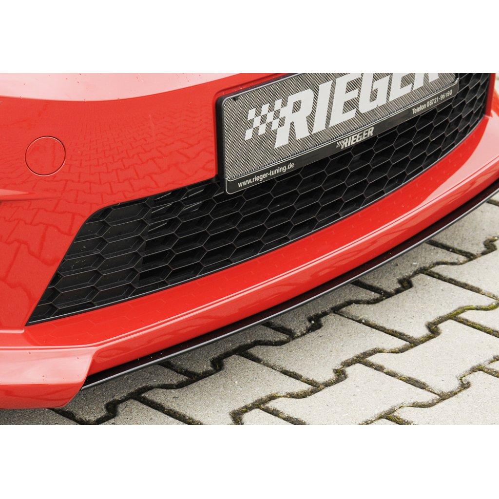 Rieger lipa pod přední nárazník Rieger pro Škoda Octavia RS 5E combi, sedan před faceliftem, 06/13-01/17, plast ABS bez povrchové úpravy