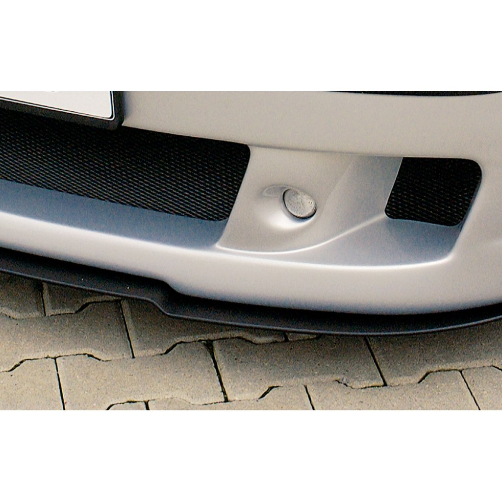 Rieger lipa pod přední nárazník Rieger pro Volkswagen Golf 4 1J 3-dvéř., 5-dvéř., combi, 10/97-03, plast ABS bez povrchové úpravy, "bended version", pod přední nárazník Rieger obj. kód Y 00059017/18/06/50