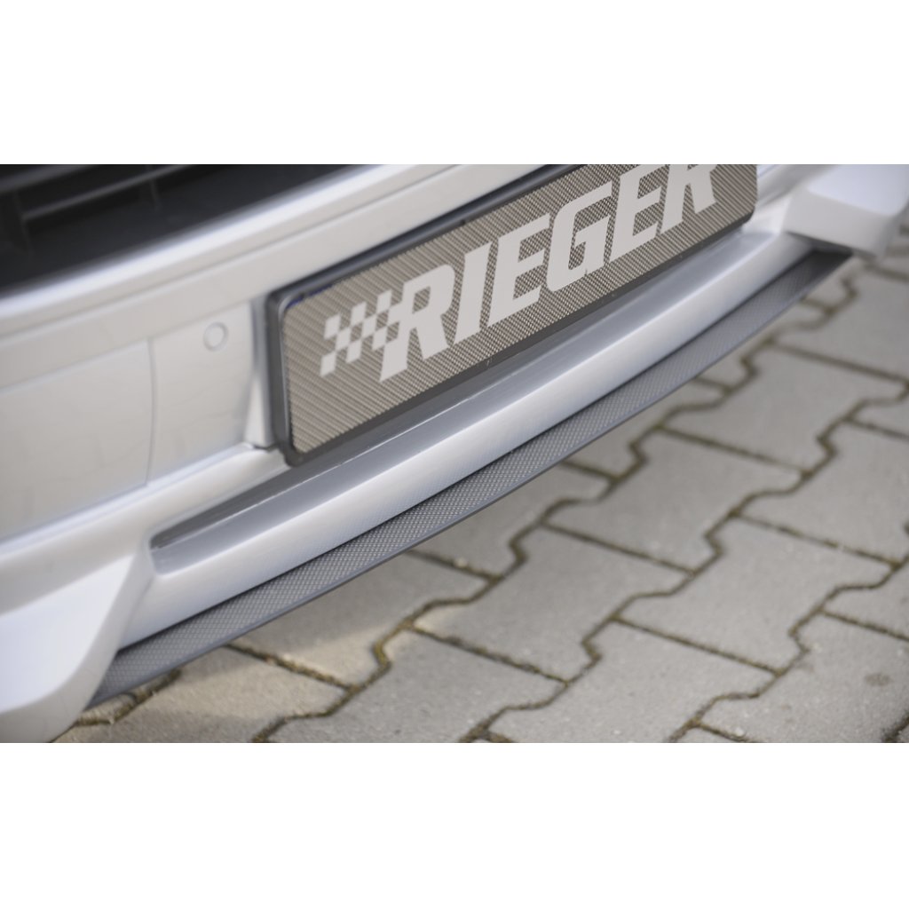 Rieger lipa pod přední nárazník Rieger pro Volkswagen T5 bus po faceliftu, 09/09-, plast ABS s povrchovou úpravou Carbon-Look