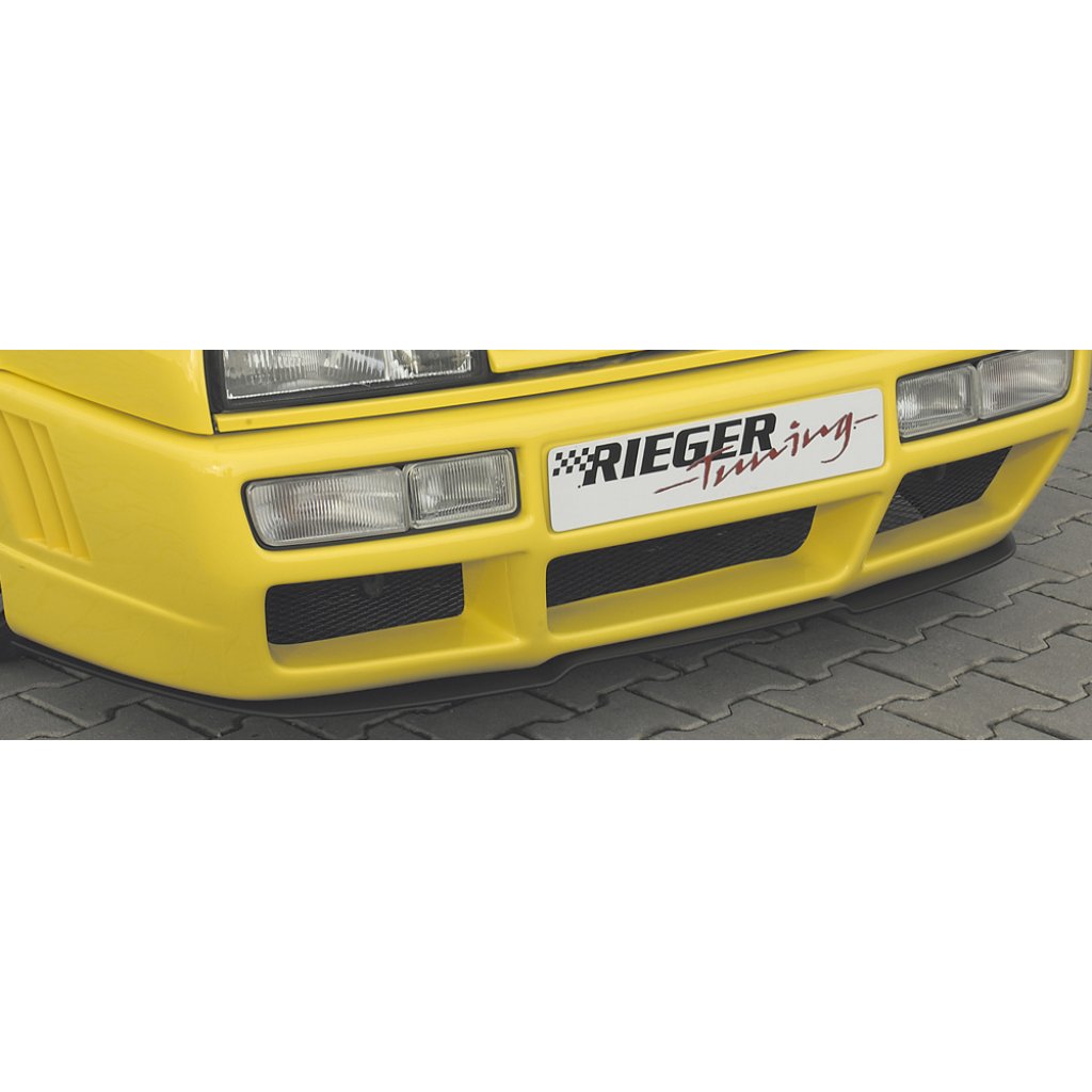 Rieger lipa pod přední nárazník RS4-Look Rieger pro Volkswagen Corrado 53I kupé, 88-95, plast ABS bez povrchové úpravy