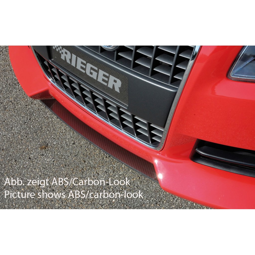 Rieger lipa pod přední nárazník S-Line Rieger pro Audi A4 8E avant, sedan po faceliftu, 11/04-, plast ABS bez povrchové úpravy
