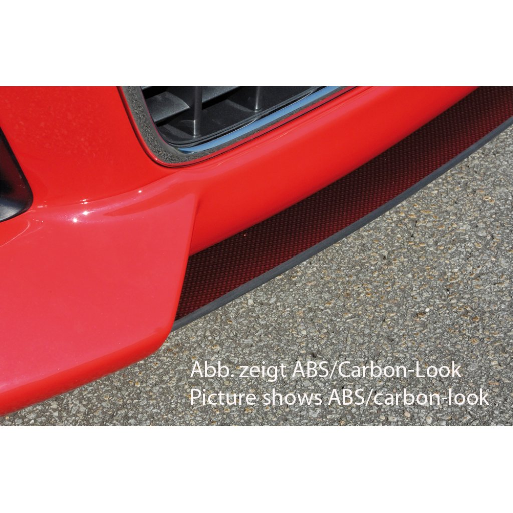 Rieger lipa pod přední nárazník S-Line Rieger pro Audi A4 8E avant, sedan po faceliftu, 11/04-, plast ABS bez povrchové úpravy