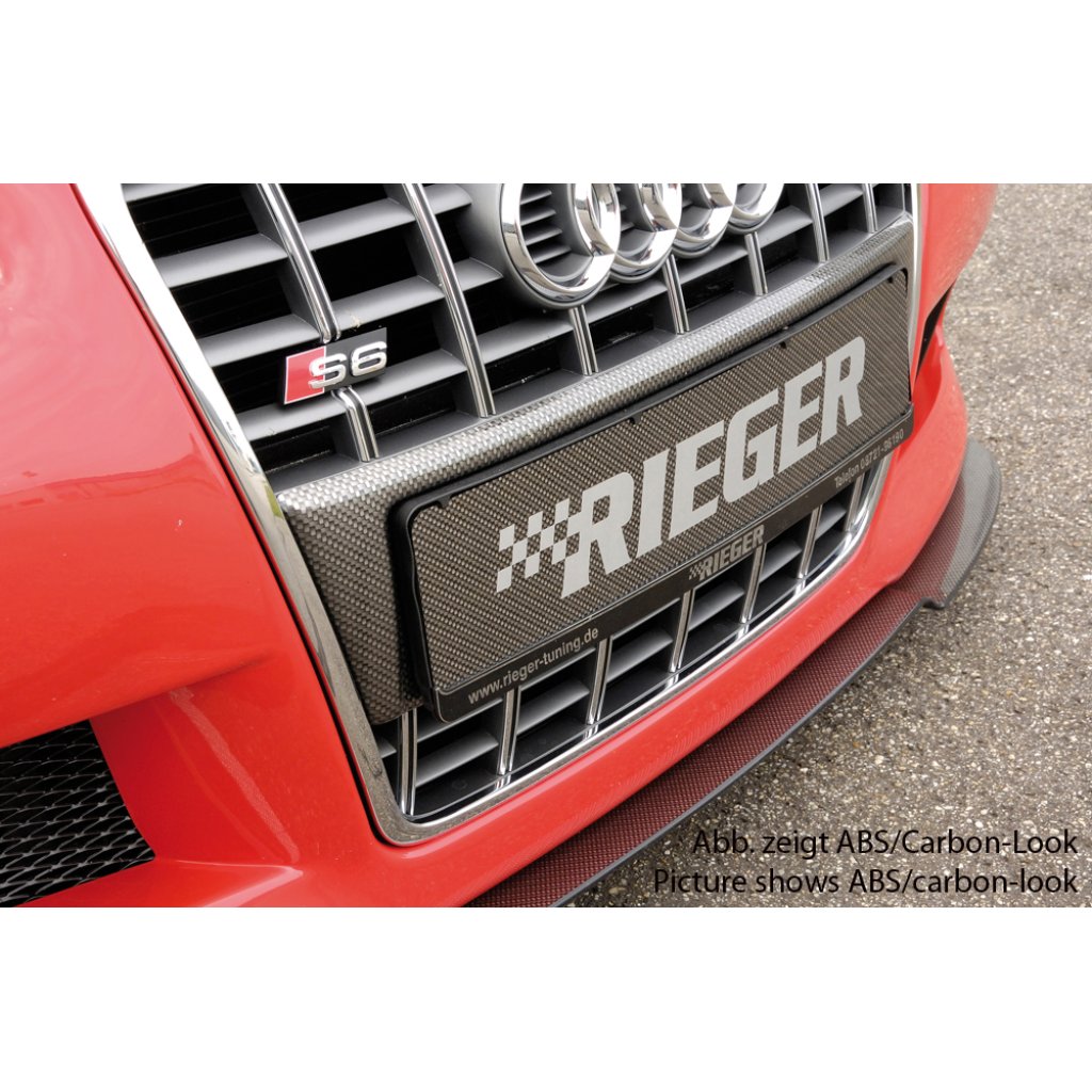 Rieger lipa pod přední nárazník S3-Look Rieger pro Audi A3 S3 8L, plast ABS bez povrchové úpravy