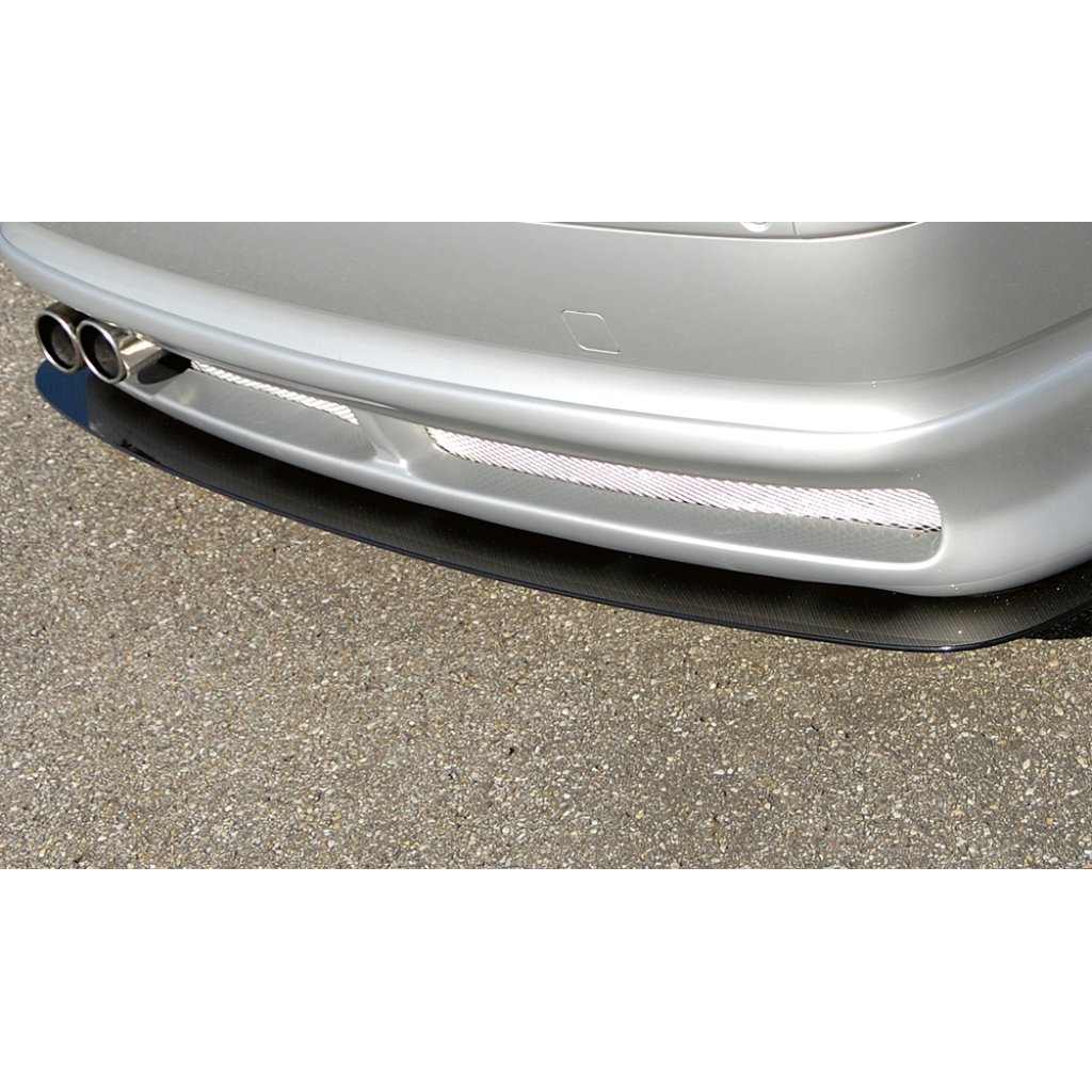 Rieger lipa pod zadní nárazník pro BMW řada 5 E39 sedan r.v. 12/95-12/02, plast ABS s povrchovou úpravou Carbon-Look