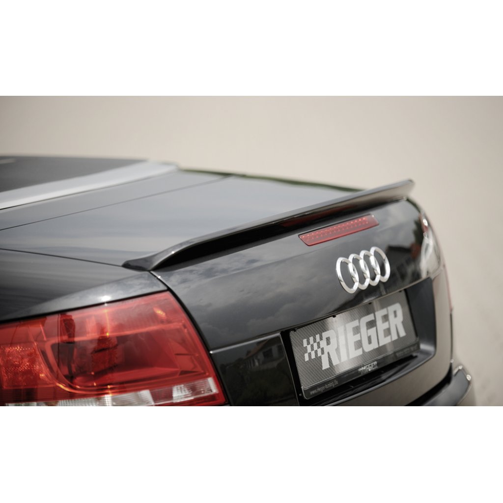 Rieger lišta na hranu víka kufru pro Audi A4 8H kabriolet