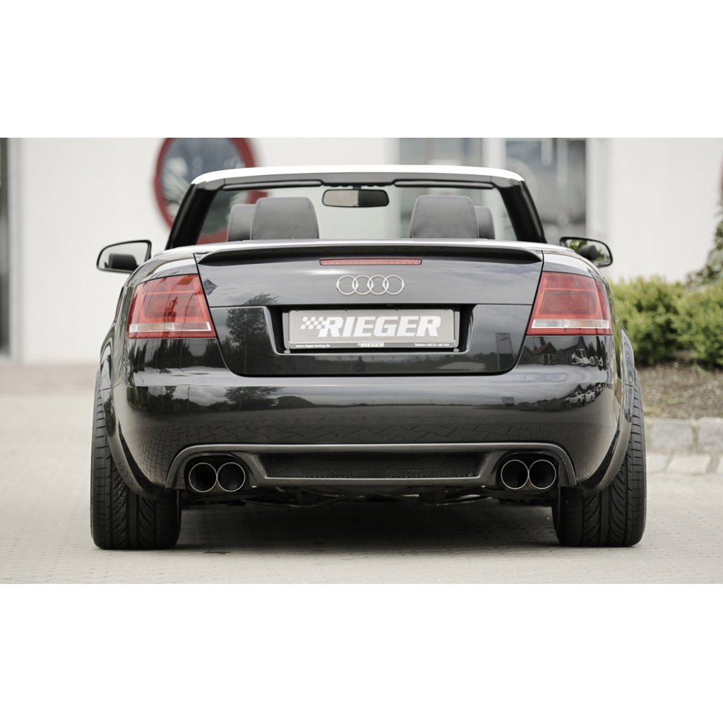 Rieger lišta na hranu víka kufru pro Audi A4 8H kabriolet