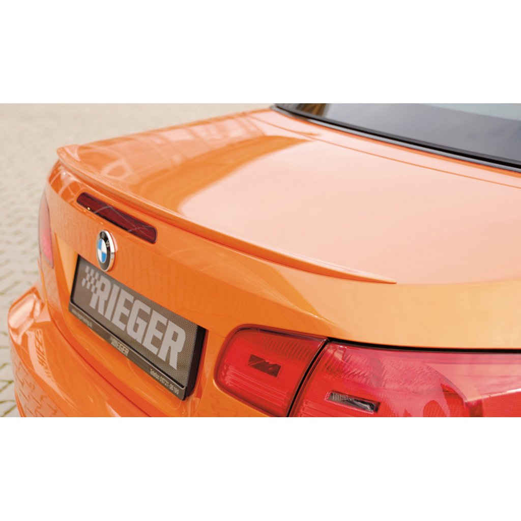Rieger lišta na hranu víka kufru pro BMW řada 3 E93 kabriolet vč. faceliftu