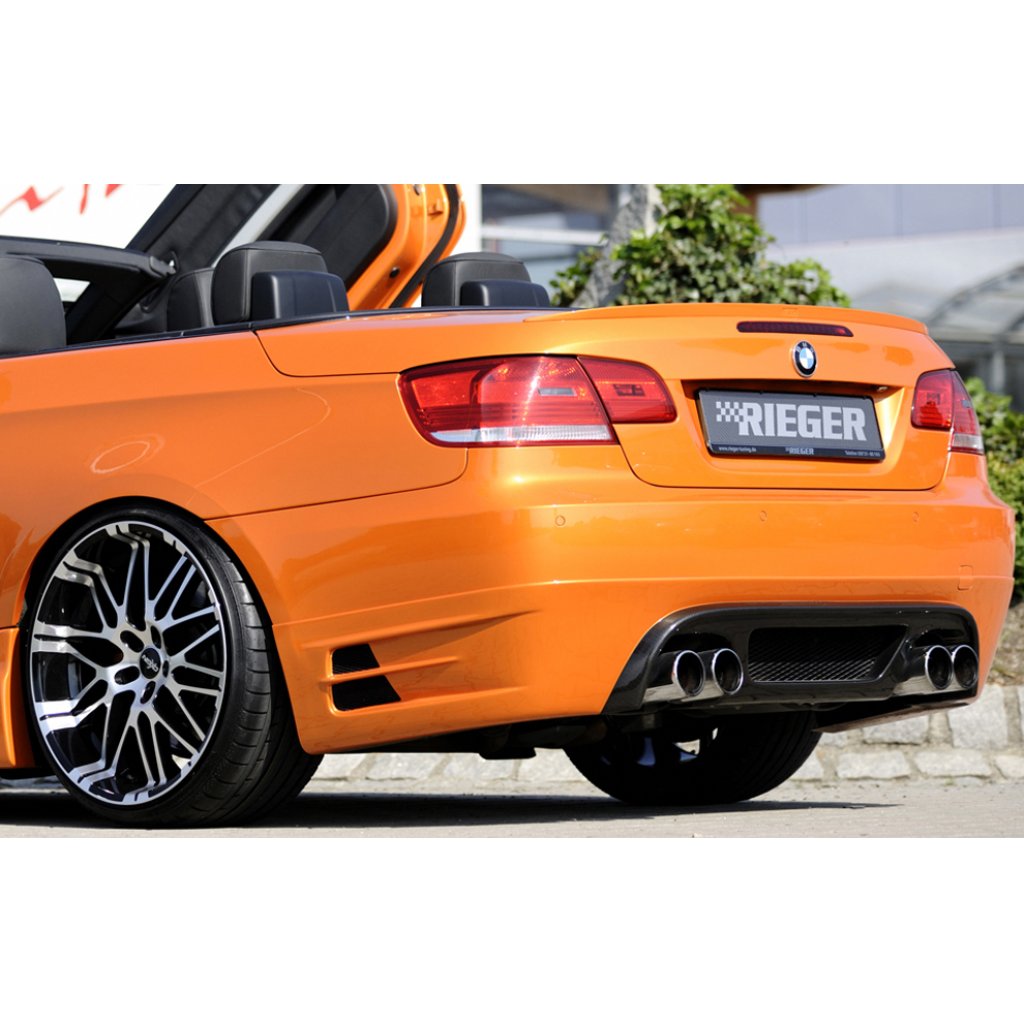 Rieger lišta na hranu víka kufru pro BMW řada 3 E93 kabriolet vč. faceliftu