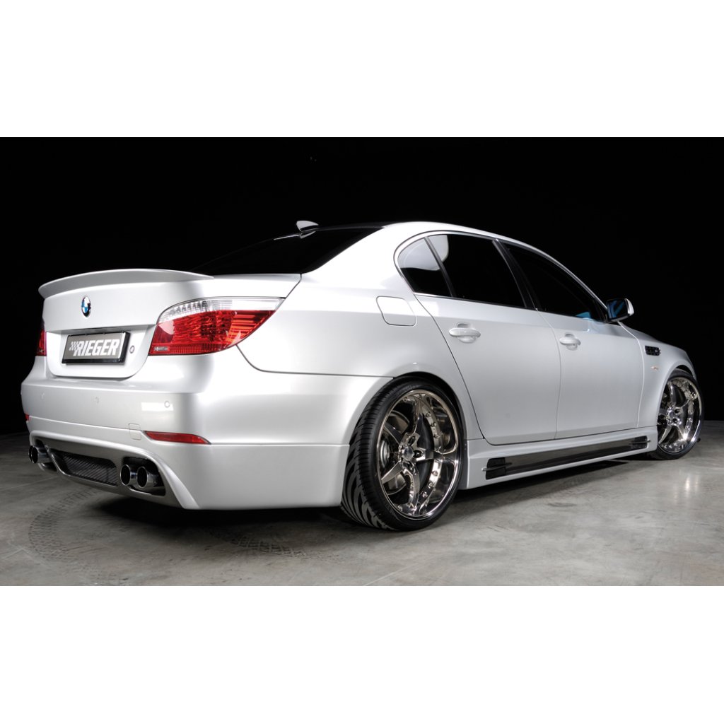 Rieger lišta na hranu víka kufru pro BMW řada 5 E60 sedan vč. faceliftu