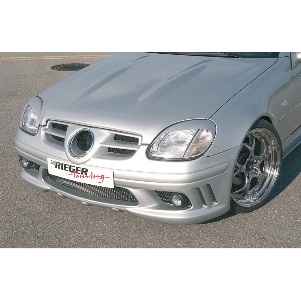 Rieger mračítka světlometů pro Mercedes SLK R170, plast ABS bez povrchové úpravy
