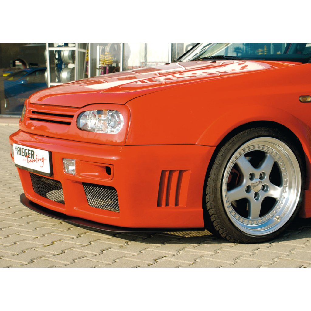 Rieger nádechy předního nárazníku pro Volkswagen Golf 3 3-dvéř., 5-dvéř., kabriolet, plast ABS bez povrchové úpravy