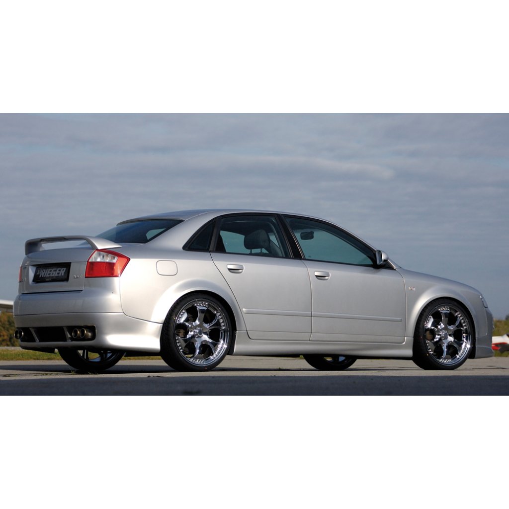 Rieger patka na zadní okno pro Audi A4 8E sedan po faceliftu, 11/00-10/04, 11/04-, plast ABS bez povrchové úpravy