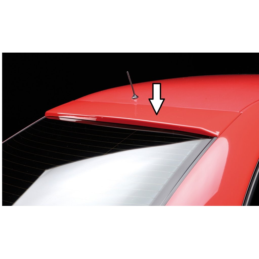 Rieger patka na zadní okno pro Audi A4 B5 sedan, 11/94-98, 99-12/00, plast ABS bez povrchové úpravy