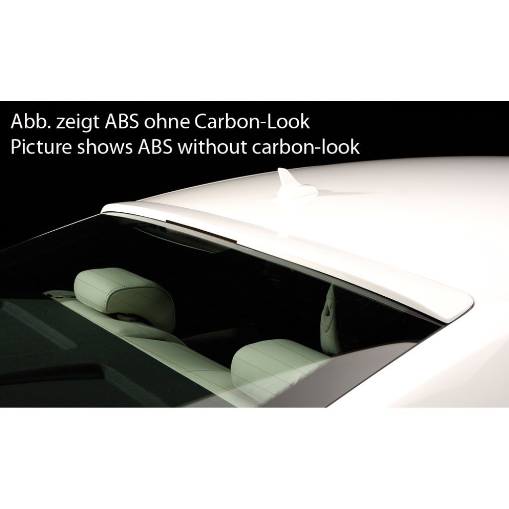 Rieger patka na zadní okno pro Audi A5 B8, B81 kupé vč. faceliftu, 06/07-07/11, 10/11-06/16, plast ABS s povrchovou úpravou Carbon-Look