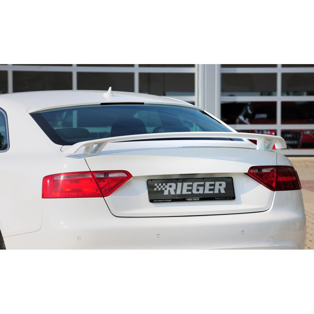 Rieger patka na zadní okno pro Audi RS5 B8 kupé vč. faceliftu, 01/12-06/16, 03/10-12/11, plast ABS bez povrchové úpravy