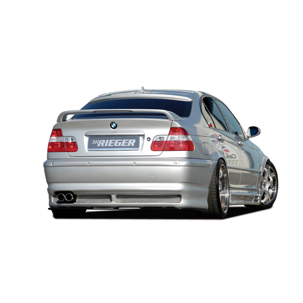 Rieger patka na zadní okno pro BMW řada 3 E46 sedan vč. faceliftu, 02/02-, 02/98-12/01, plast ABS bez povrchové úpravy