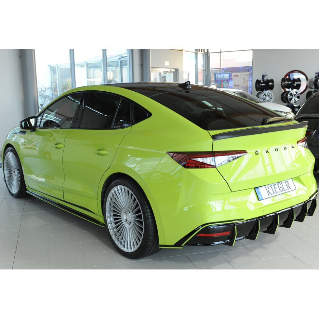 Rieger prodloužení víka kufru pro Škoda Enyaq iV RS coupe (5AC), plast ABS bez povrchové úpravy
