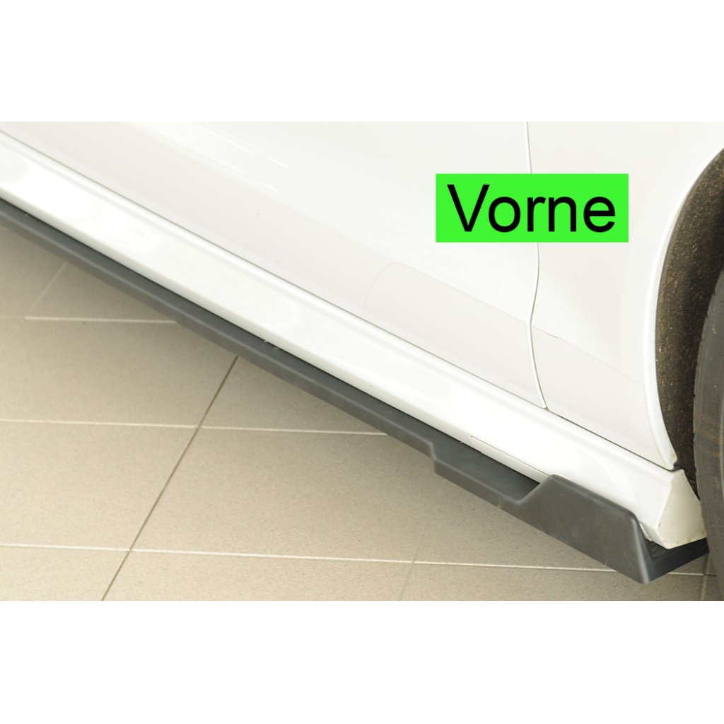 Rieger Seitenschwelleransatz (2-tlg.) mont. strana pravá pro Audi A6 4G, C7 sedan, r.v. 11/10-08/14, plast ABS bez povrchové úpravy
