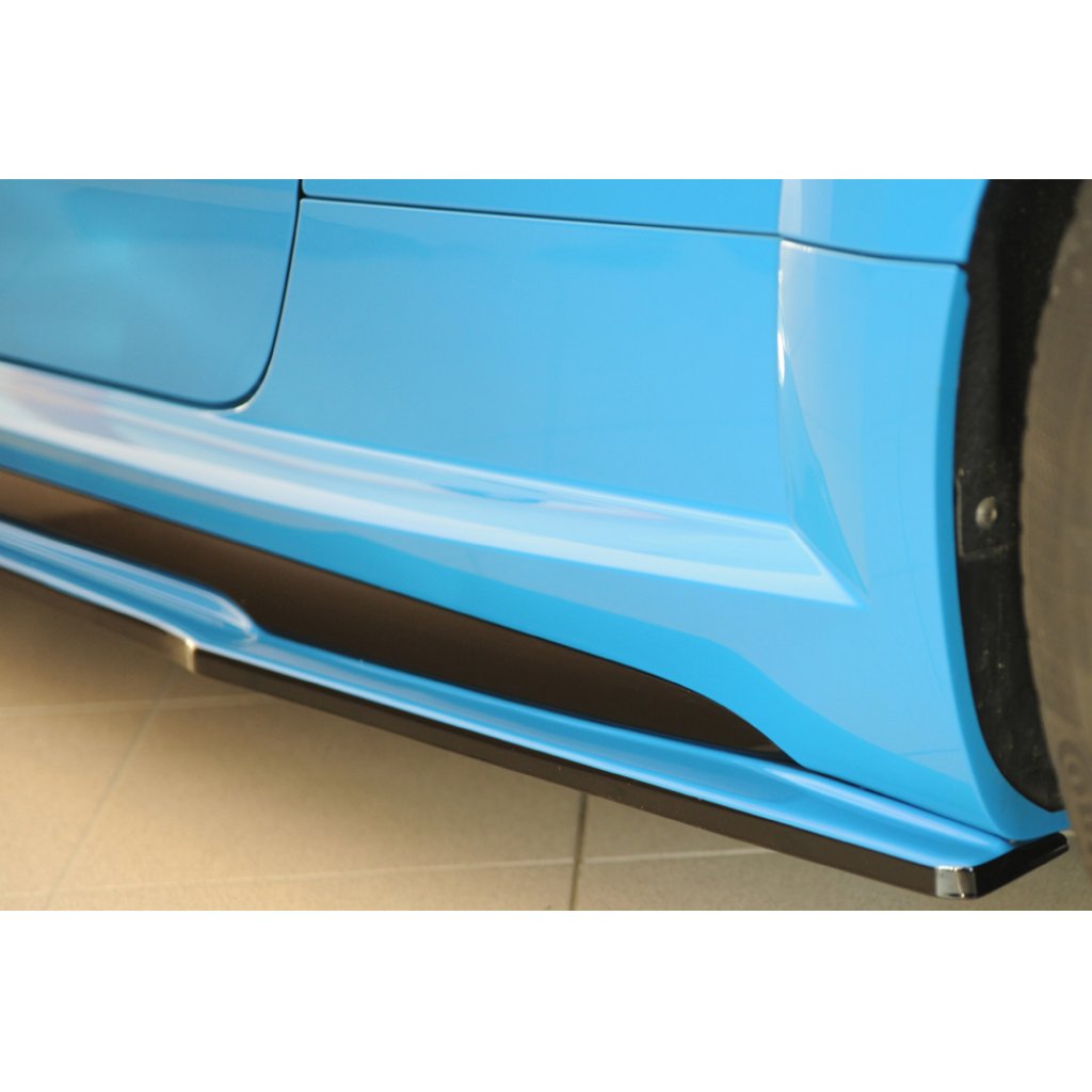 Rieger spoiler pod boční práh (ca. 19mm) mont. strana levá pro Audi TT RS 8J, 8J1-FV, 8S kupé, r.v. 09/18-, plast ABS bez povrchové úpravy