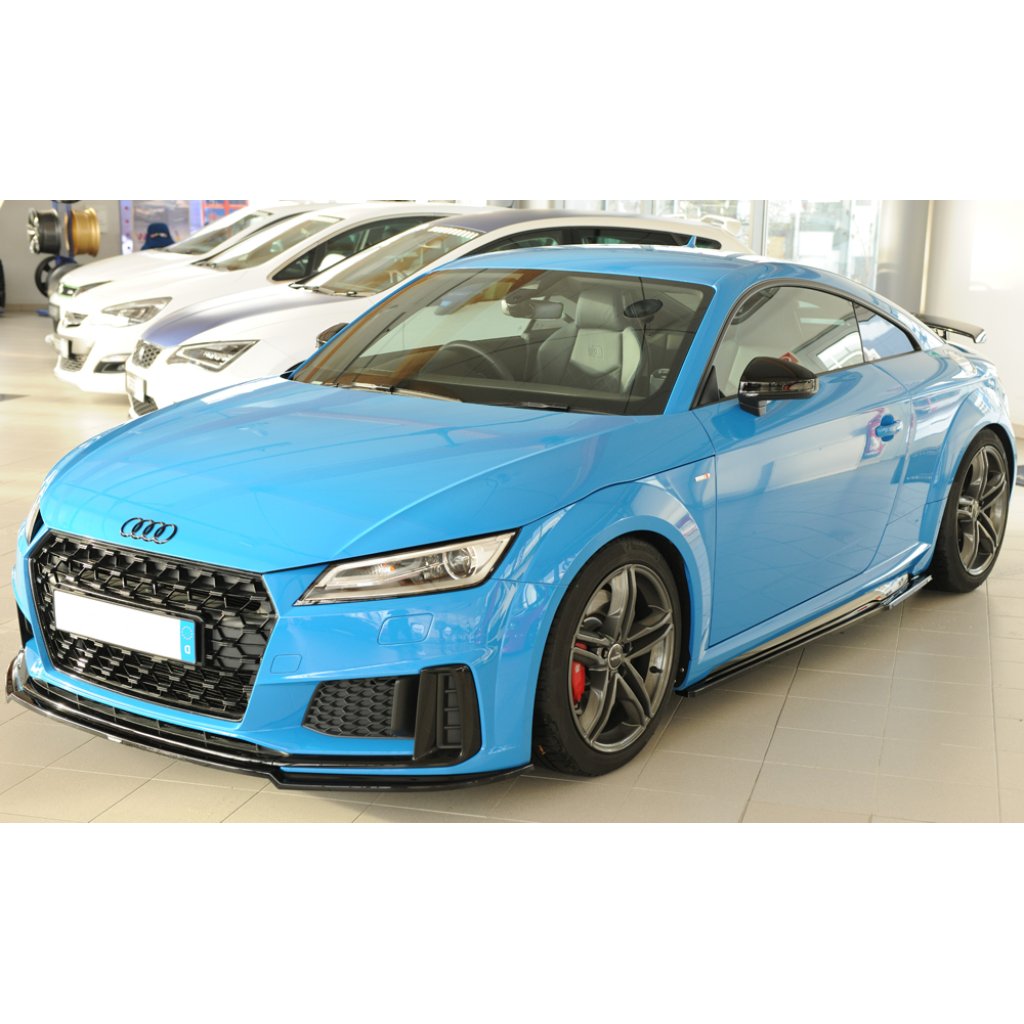 Rieger spoiler pod boční práh (ca. 19mm) mont. strana levá pro Audi TT RS 8J, 8J1-FV, 8S kupé, r.v. 09/18-, plast ABS bez povrchové úpravy