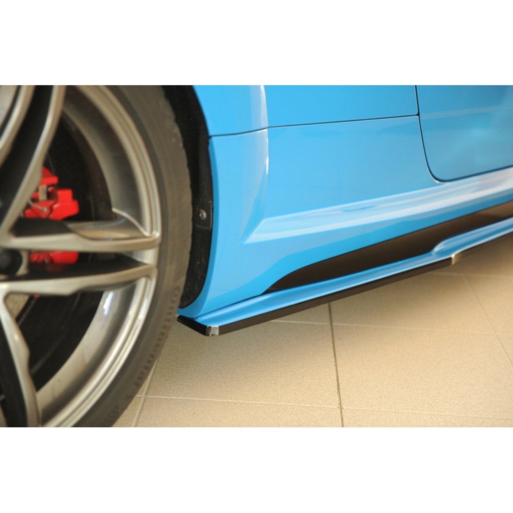 Rieger spoiler pod boční práh (ca. 19mm) mont. strana pravá pro Audi TT RS 8J, 8J1-FV, 8S kupé, r.v. 09/18-, plast ABS bez povrchové úpravy