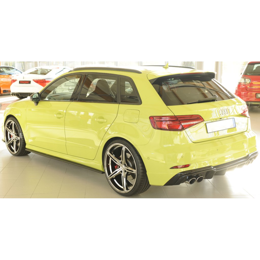 Rieger spoiler pod boční práh mont. strana levá pro Audi A3 S3 8V 5-dvéř. (sportback 8VA) vč. faceliftu, r.v. 05/13-08/16, 09/16-, plast ABS bez povrchové úpravy