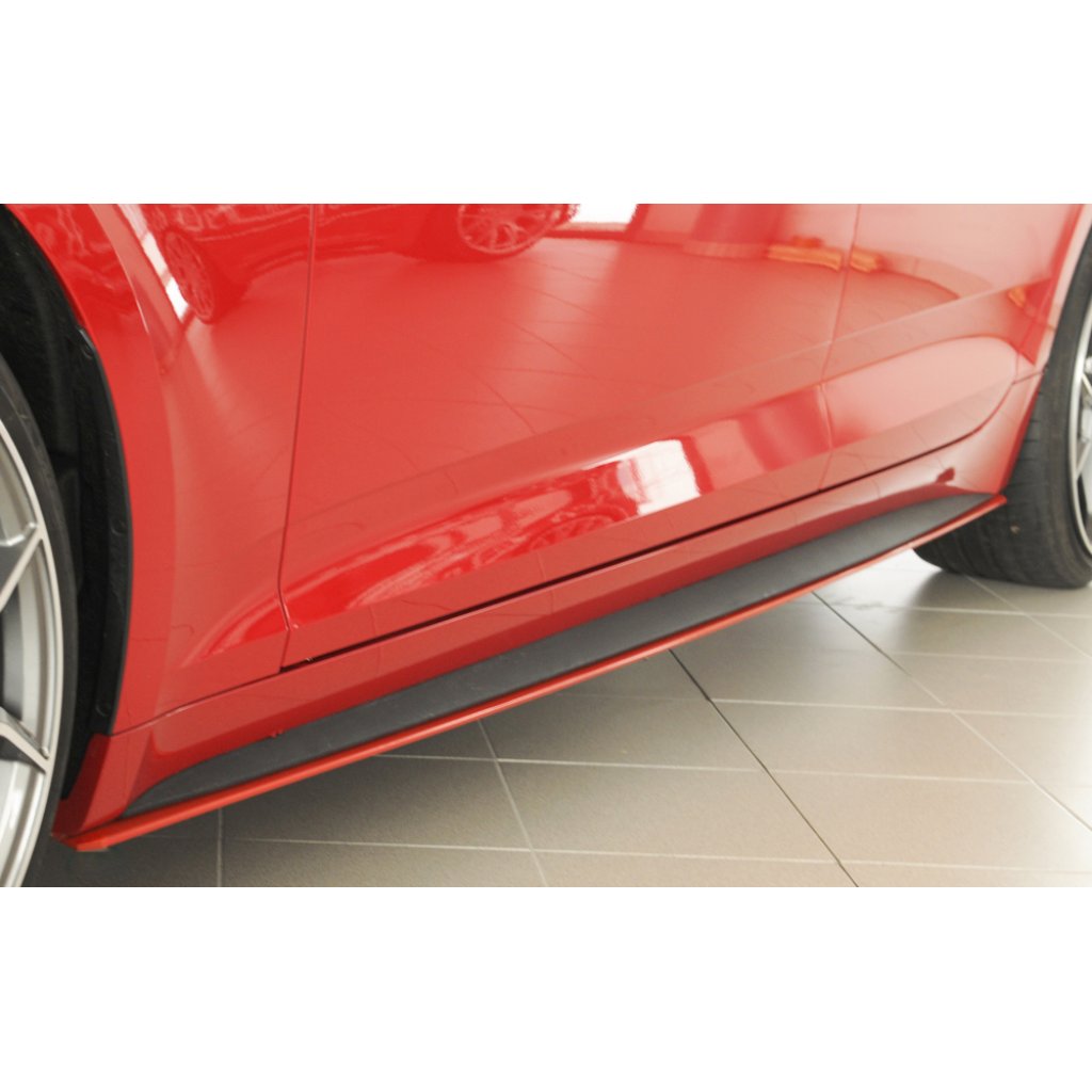 Rieger spoiler pod boční práh mont. strana levá pro Audi A5 S5 B9, F5 Sportback před faceliftem, r.v. 11/16-12/19, plast ABS bez povrchové úpravy