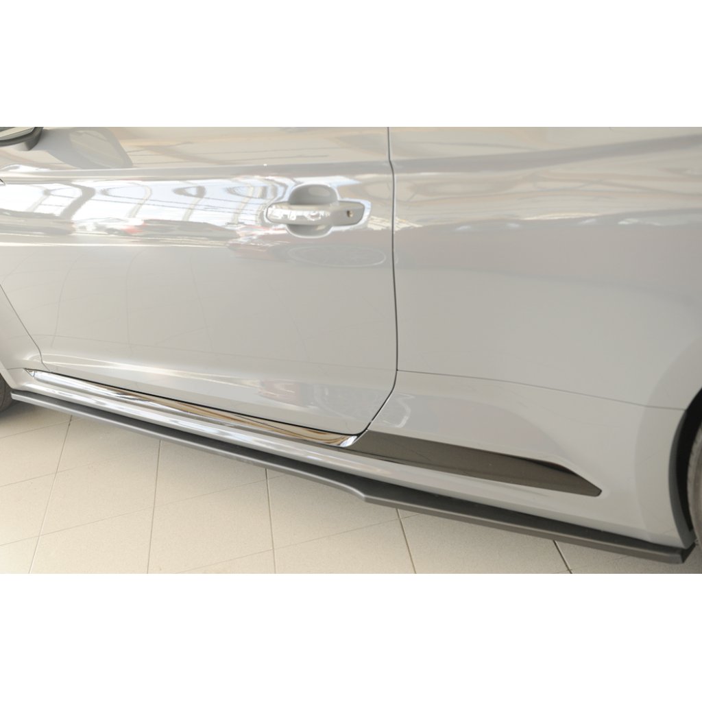 Rieger spoiler pod boční práh mont. strana levá pro Audi RS5 B9, F5 kupé, r.v. 03/17-02/20, plast ABS bez povrchové úpravy