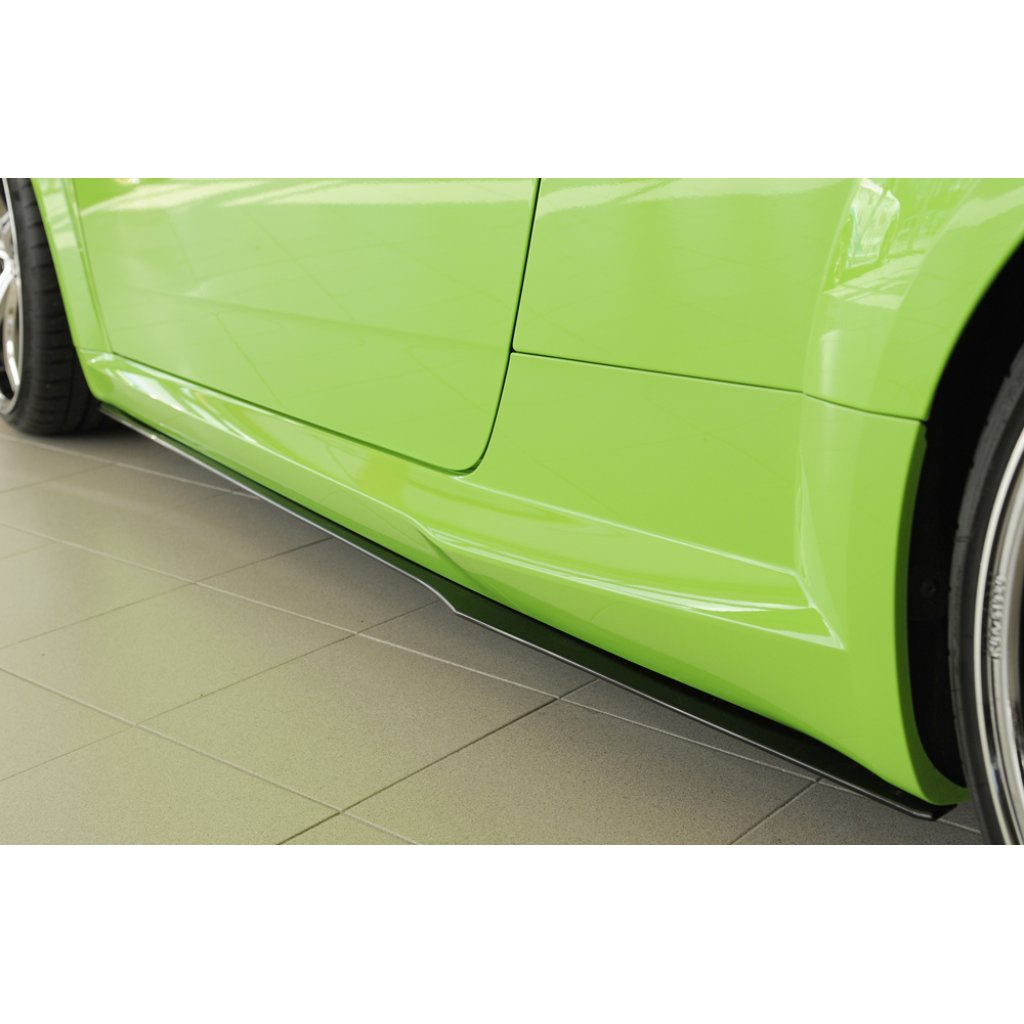 Rieger spoiler pod boční práh mont. strana levá pro Audi TT 8J-FV, 8S kupé, roadster vč. faceliftu, r.v. 07/14-08/18, 09/18-, plast ABS bez povrchové úpravy