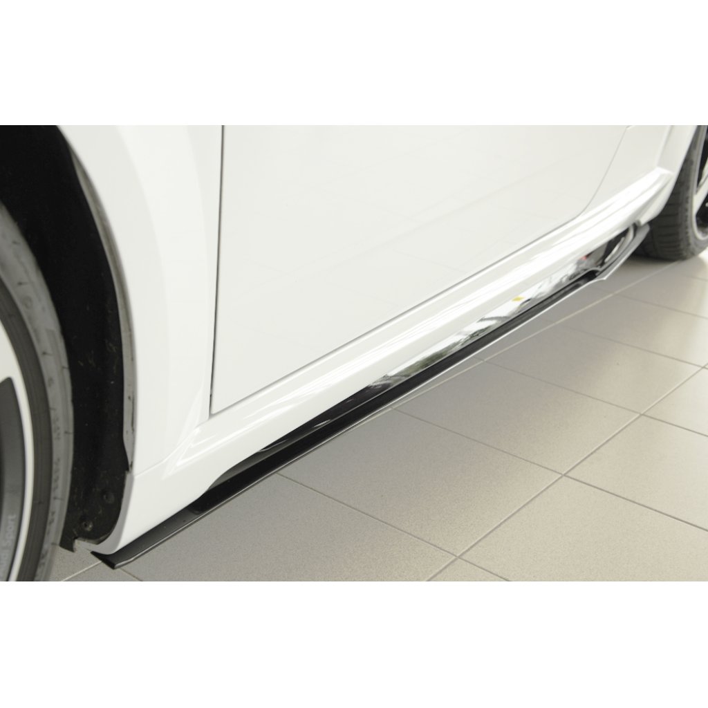Rieger spoiler pod boční práh mont. strana levá pro Audi TT RS 8J, 8J1-FV, 8S kupé, roadster po faceliftu, r.v. 09/18-, plast ABS bez povrchové úpravy