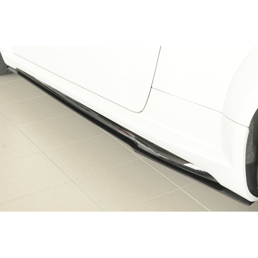 Rieger spoiler pod boční práh mont. strana levá pro Audi TT RS 8J, 8J1-FV, 8S kupé, roadster po faceliftu, r.v. 09/18-, plast ABS bez povrchové úpravy