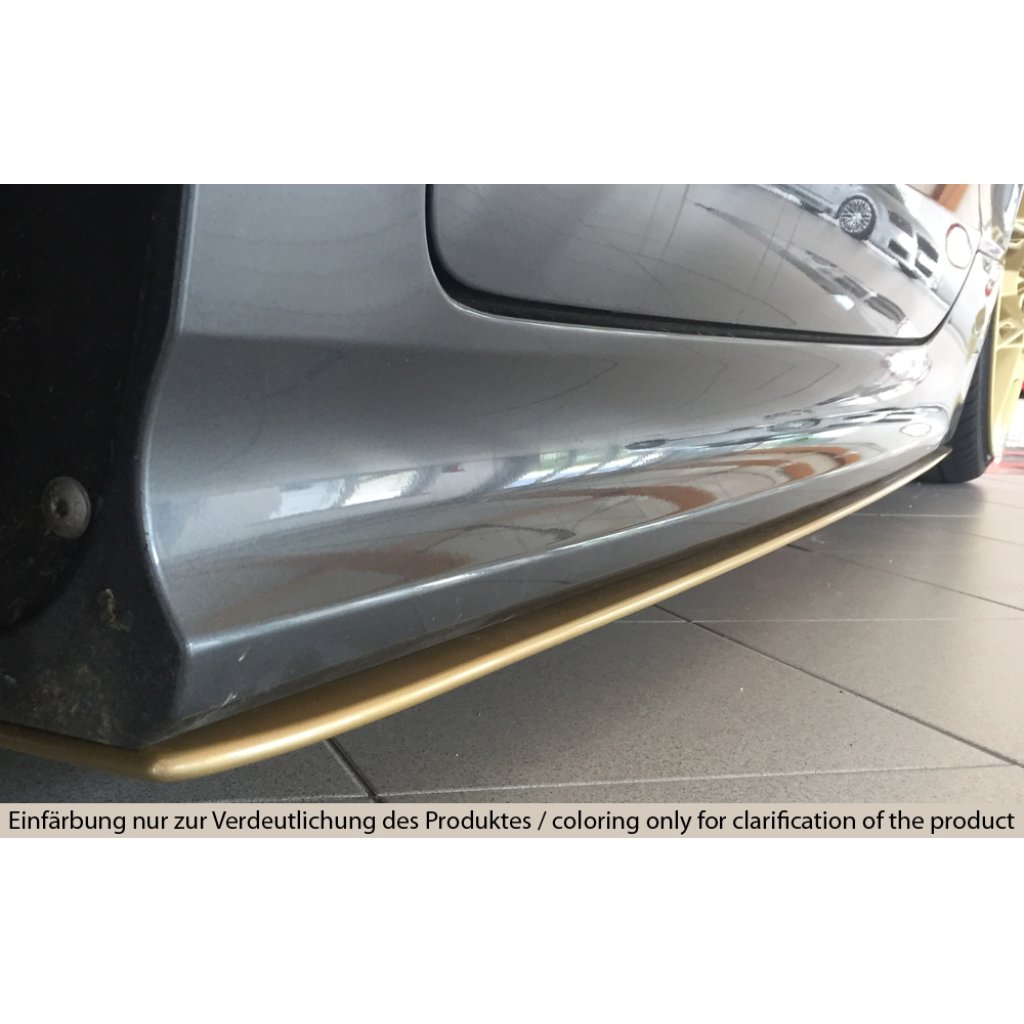 Rieger spoiler pod boční práh mont. strana levá pro Audi TT RS 8J kupé, roadster, r.v. 09/09-, plast ABS bez povrchové úpravy