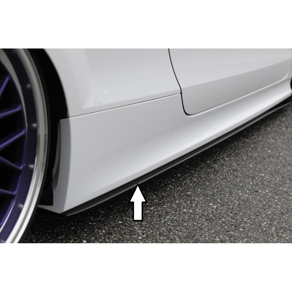 Rieger spoiler pod boční práh mont. strana levá pro Audi TT RS 8J kupé, roadster, r.v. 09/09-, plast ABS bez povrchové úpravy