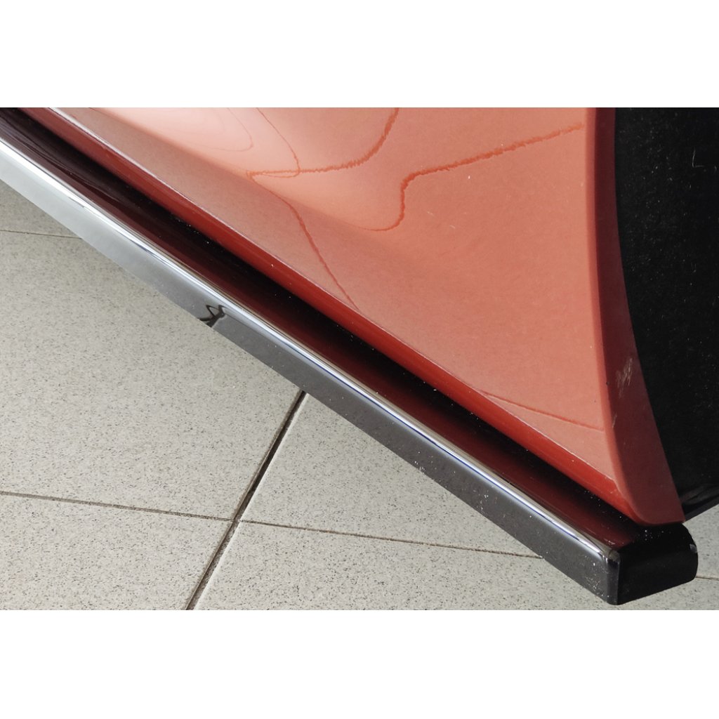 Rieger spoiler pod boční práh mont. strana levá pro BMW řada 1 F21 sedan / 2-dvéř., 09/12-03/2015, plast ABS lakovaný do černé lesklé barvy