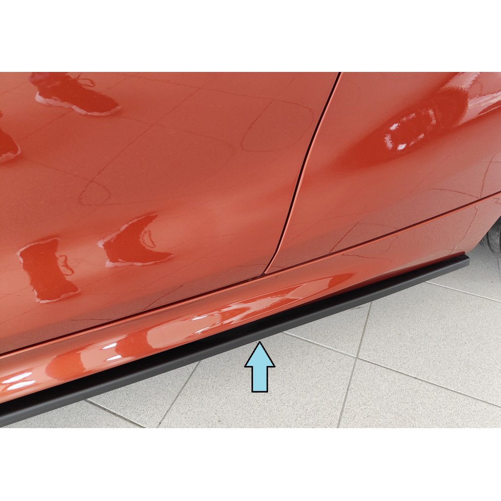 Rieger spoiler pod boční práh mont. strana levá pro BMW řada 1 F21 sedan / 2-dvéř., r.v. 09/12-03/2015, plast ABS bez povrchové úpravy
