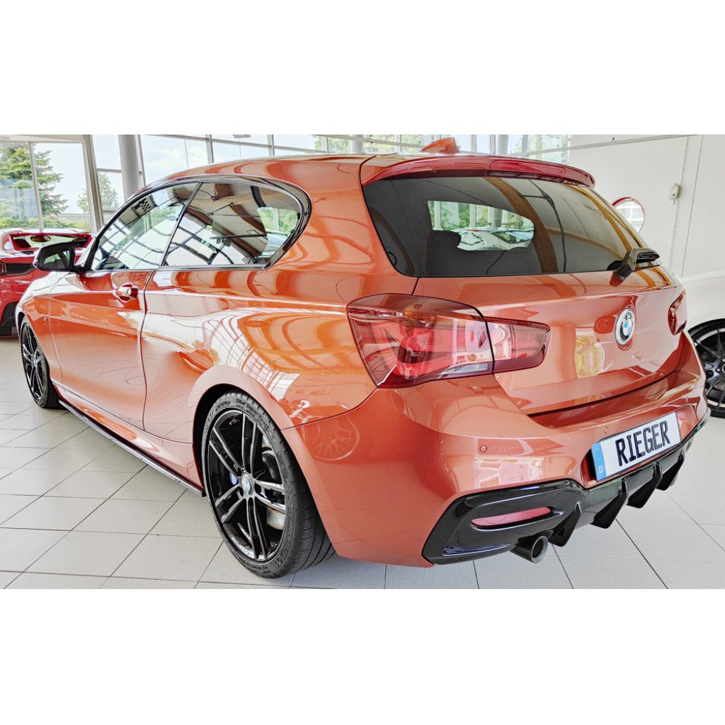 Rieger spoiler pod boční práh mont. strana levá pro BMW řada 1 F21 sedan / 2-dvéř., r.v. 09/12-03/2015, plast ABS bez povrchové úpravy