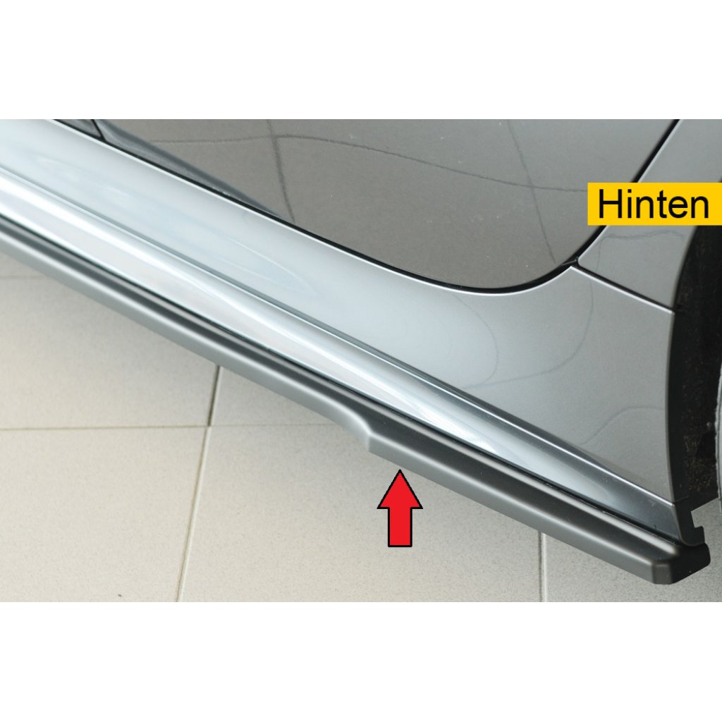 Rieger spoiler pod boční práh mont. strana levá pro BMW řada 1 F40 hatchback / 4-dr., r.v. 07/19-, plast ABS bez povrchové úpravy