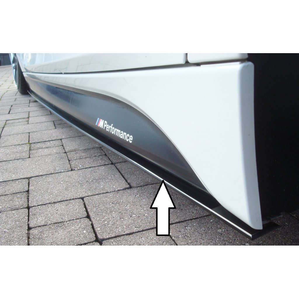 Rieger spoiler pod boční práh mont. strana levá pro BMW řada 3 F30, F31 sedan, touring vč. faceliftu, r.v. 02/12-06/15, 07/15-, 10/12-06/15, plast ABS bez povrchové úpravy