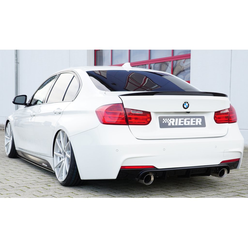 Rieger spoiler pod boční práh mont. strana levá pro BMW řada 3 F30, F31 sedan, touring vč. faceliftu, r.v. 02/12-06/15, 07/15-, 10/12-06/15, plast ABS bez povrchové úpravy