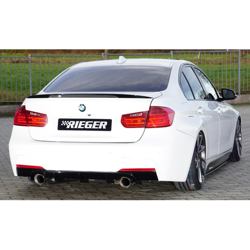 Rieger spoiler pod boční práh mont. strana levá pro BMW řada 3 F30, F31 sedan, touring vč. faceliftu, r.v. 02/12-06/15, 07/15-, 10/12-06/15, plast ABS bez povrchové úpravy