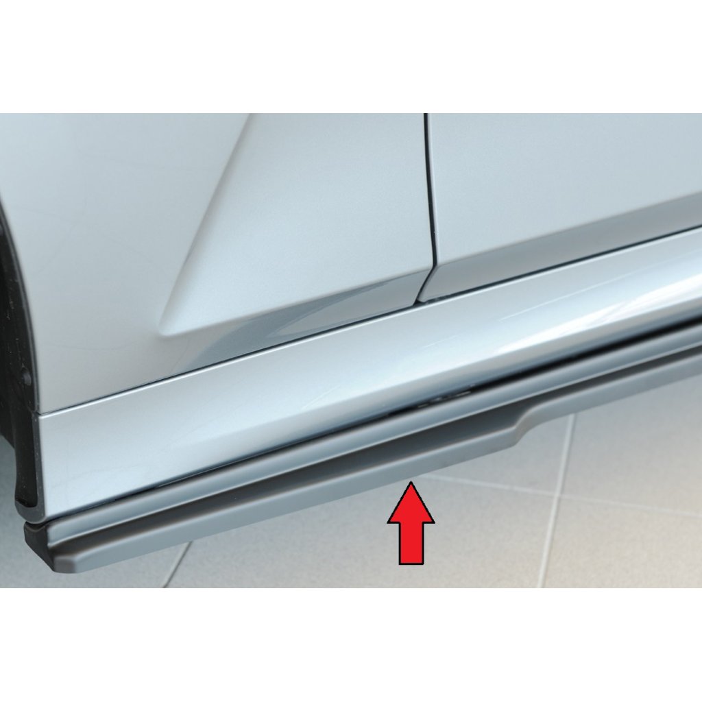 Rieger spoiler pod boční práh mont. strana levá pro BMW řada 3 G20 sedan, r.v. 03/19-, plast ABS bez povrchové úpravy