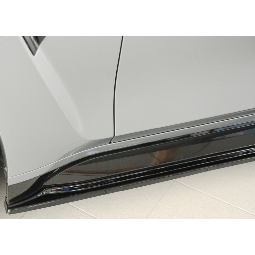Rieger spoiler pod boční práh mont. strana levá pro BMW Řada 3 G80 M3 CS G34MKS sedan, 01/23-, plast ABS lakovaný do černé lesklé barvy