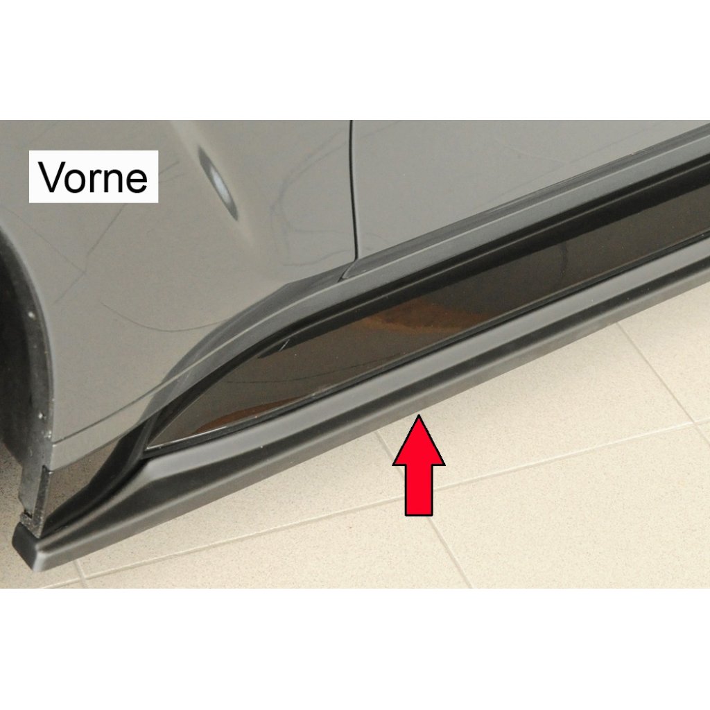 Rieger spoiler pod boční práh mont. strana levá pro BMW Řada 3 G80 M3 CS G34MKS sedan, r.v. 01/23-, plast ABS bez povrchové úpravy