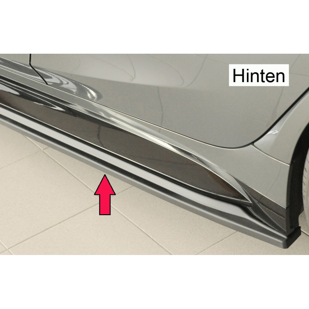 Rieger spoiler pod boční práh mont. strana levá pro BMW Řada 3 G80 M3 CS G34MKS sedan, r.v. 01/23-, plast ABS bez povrchové úpravy