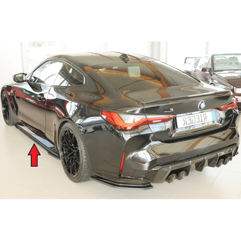 Rieger spoiler pod boční práh mont. strana levá pro BMW Řada 4 G82 M4 CSL G34MKS kupé, r.v. 07/22-, plast ABS bez povrchové úpravy