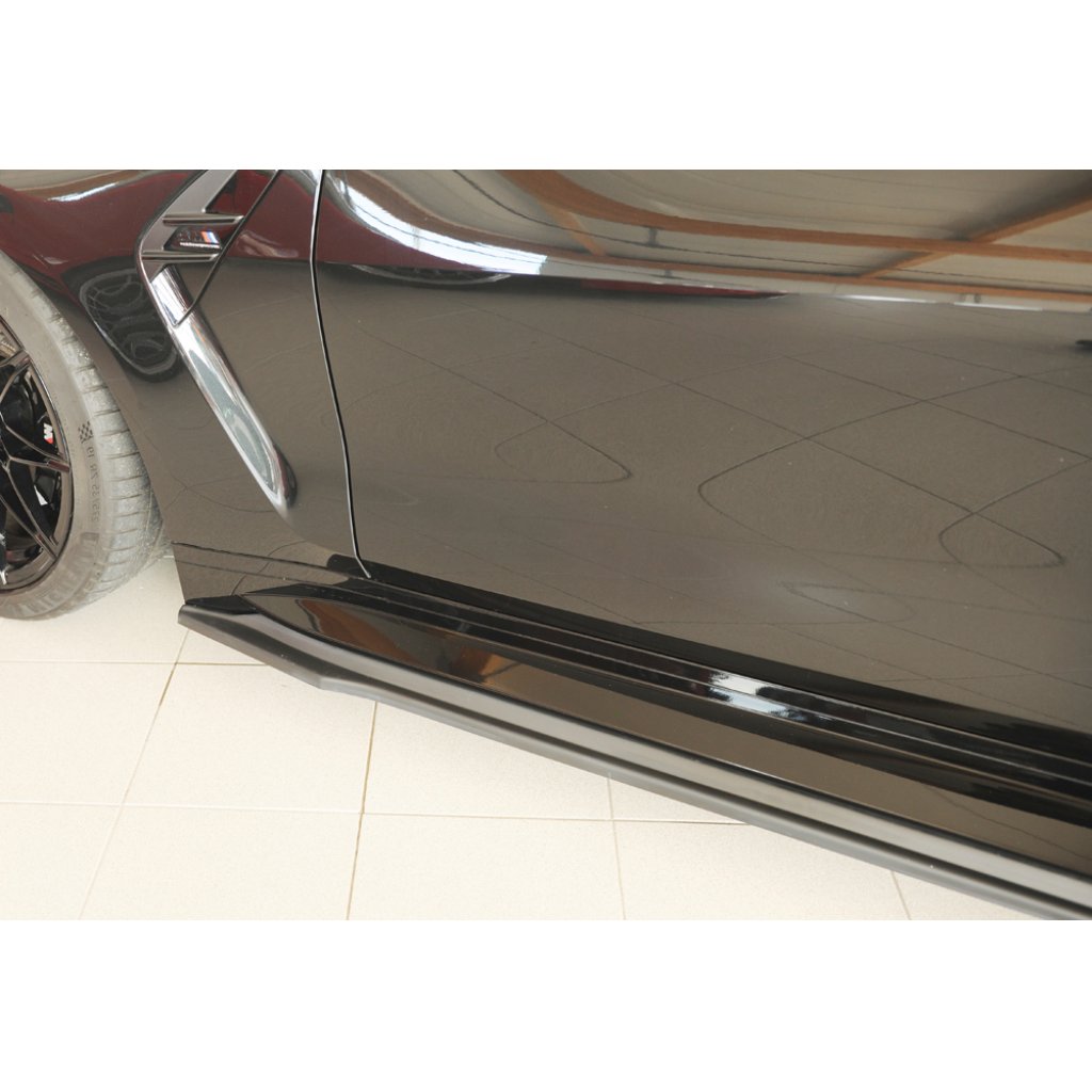 Rieger spoiler pod boční práh mont. strana levá pro BMW Řada 4 G82 M4 CSL G34MKS kupé, r.v. 07/22-, plast ABS bez povrchové úpravy