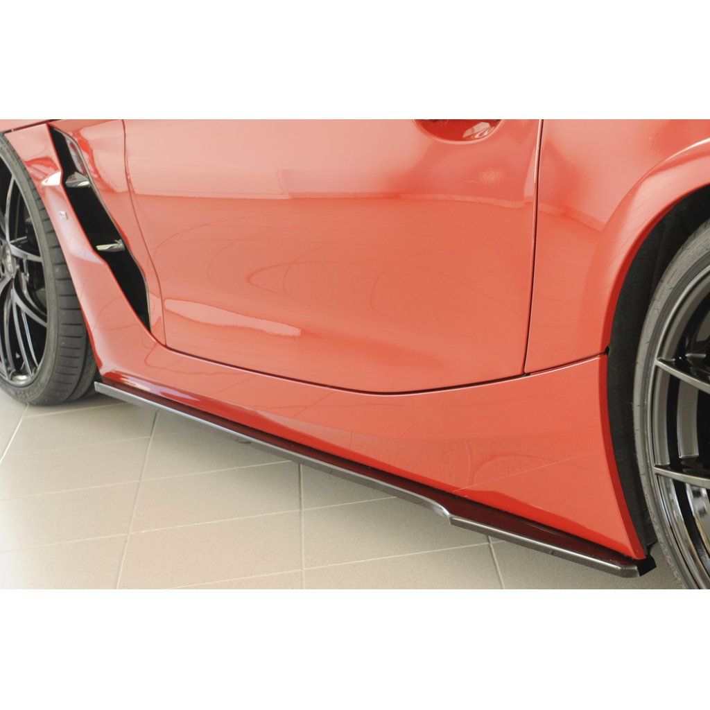 Rieger spoiler pod boční práh mont. strana levá pro BMW Z4 G29, G4Z roadster, 03/19-, plast ABS lakovaný do černé lesklé barvy
