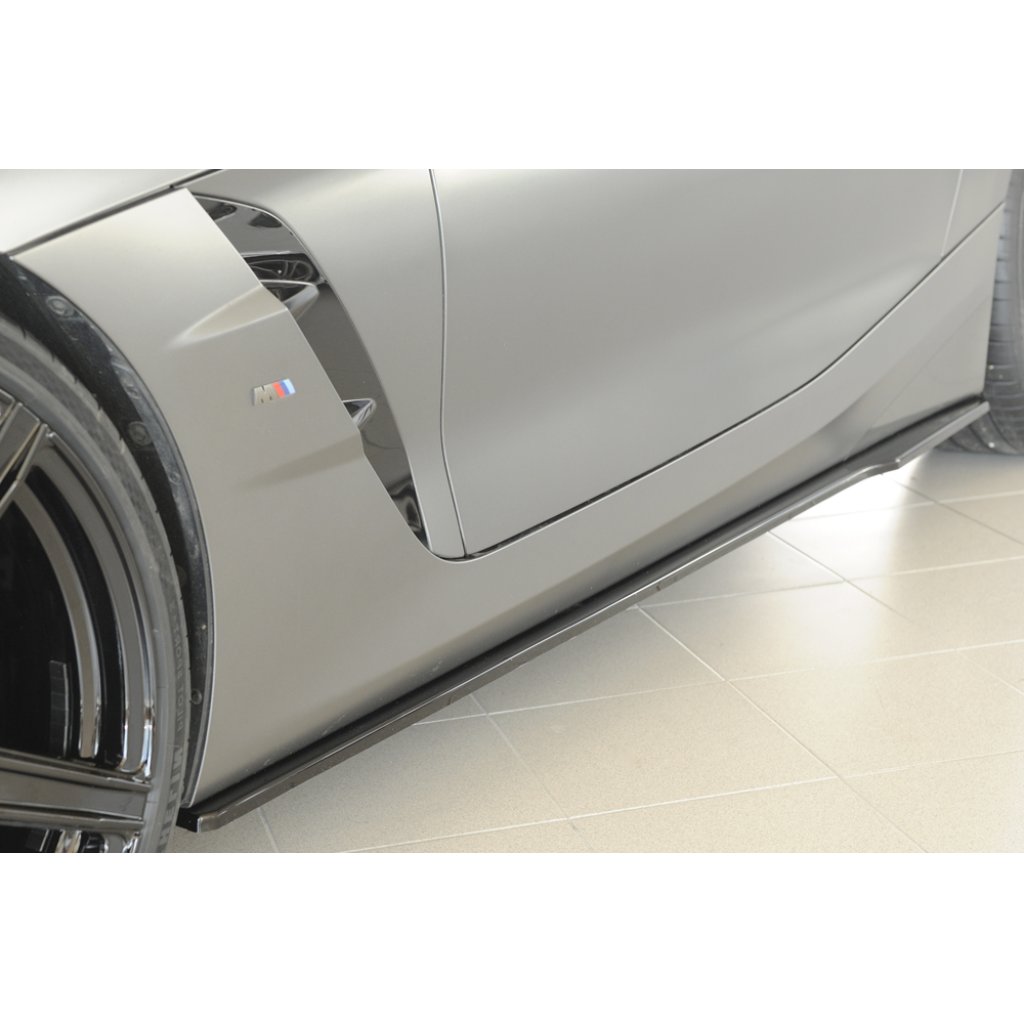 Rieger spoiler pod boční práh mont. strana levá pro BMW Z4 G29, G4Z roadster, 03/19-, plast ABS lakovaný do černé lesklé barvy